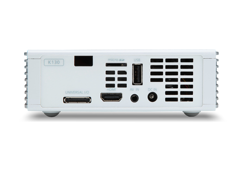 Acer K130 Standard throw projector 300 ANSI lumens DLP WXGA (1280x800) White – image 5