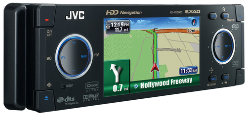 JVC KD-NX5000 car media receiver Black Bluetooth