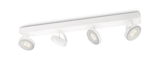 Philips WarmGlow LED Clockwork Ceiling/Wall Spotlight 4x 22W