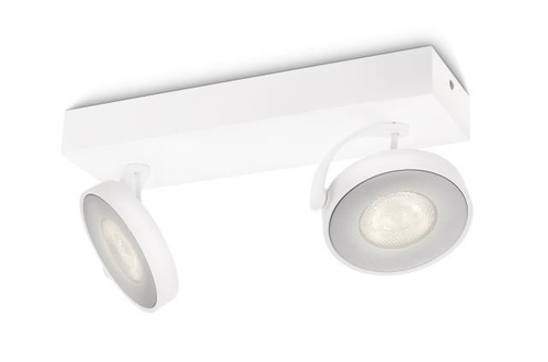 Philips WarmGlow LED Clockwork Ceiling/Wall Spotlight 2x 11.5W