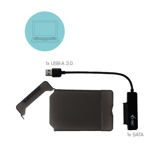 i-tec MySafe USB 3.0 Easy externe behuizing, afbeelding 6