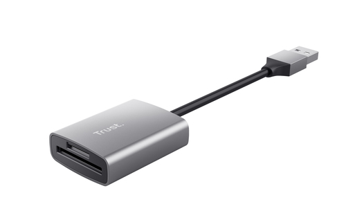 Trust Dalyx Snelle USB-kaartlezer van aluminium, afbeelding 2