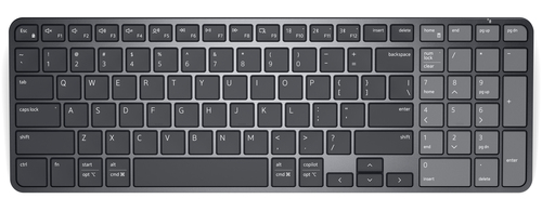 DELL Pro 7 KB746 клавиатура Универсальная РЧ беспроводной + Bluetooth QWERTY Международный американский стандарт Графит