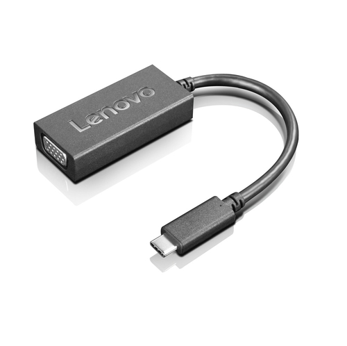 Lenovo GX90K37872 USB grafiskais adapteris Melns