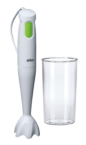 Braun MQ100CURRY kannmikser 0,6 l Saumikser 450 W Roheline, Valge