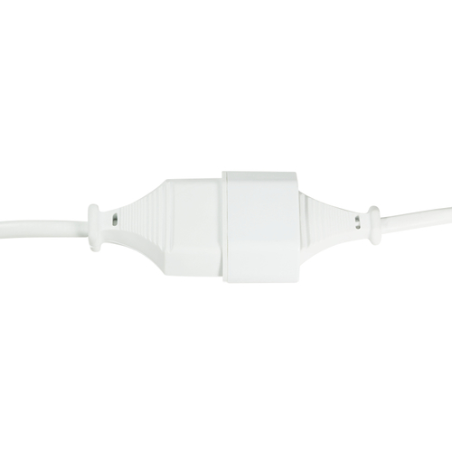 LogiLink Netzkabel Euro CEE 7/16 stekker zu Dose, 3m, wit, afbeelding 4