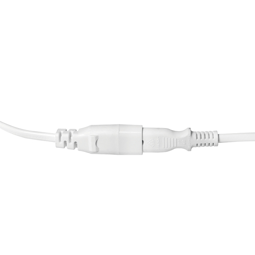 Logilink Stroomkabel verleng, 2m, weiß, afbeelding 3