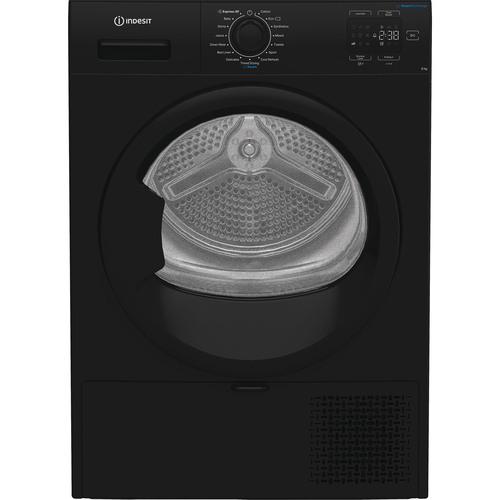 Indesit C Ysd 82D BB UK 8Kg Heat Pump Tumble Dryer - Black - A+ Rated, Black - image 4