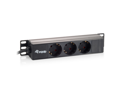 Equip 3-Outlet German Power Distribution Unit
