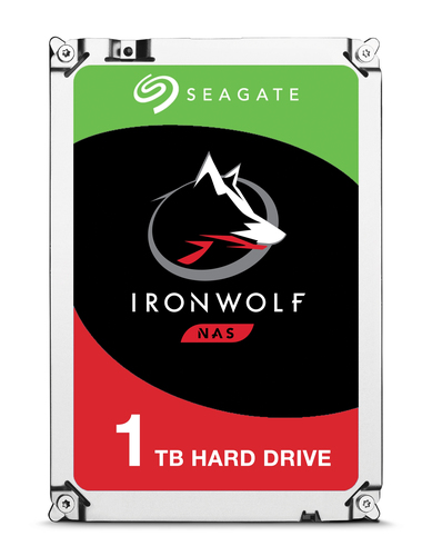 Seagate IronWolf ST1000VN002. Tamanho do disco rígido: 3.5", Capacidade do Disco Rígido: 1000 GB, Velocidade do disco rígi