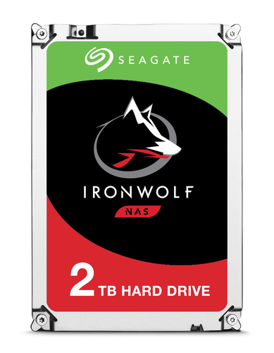 ST2000VN004 Seagate IronWolf ST2000VN004 - Disco duro - 2 TB - interno - 35 - SATA 6Gb/s - 5900 rpm - búfer 64 MB