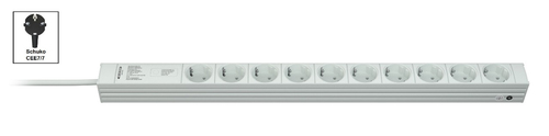 Vertiv Knürr Di-Strip toitejaotuskomponent (PDU) 10 vahelduvvoolu kontakt 1U Must, Hall