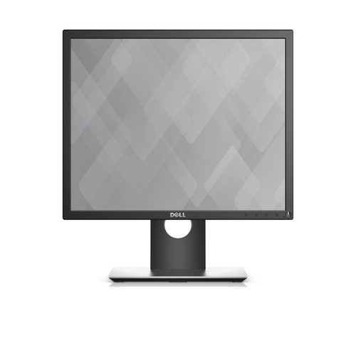 DELL P1917S. Tamanho do ecrã na diagonal: 48,3 cm (19"), Resolução: 1280 x 1024 pixels, Tipo de HD: SXGA, Tecnologia de apresentação: LED. Visor: LED. Superfície do visor: Fosco, Tempo de resposta: 8 ms, Proporção de imagem nativa: 5:4, Ângulo de visão (horizontal): 178°, Ângulo de visão (vertical): 178°. Hub USB integrado, Versão hub USB: 3.2 Gen 1 (3.1 Gen 1). Suporte VESA, Ajuste de altura. Cor do produto: Preto