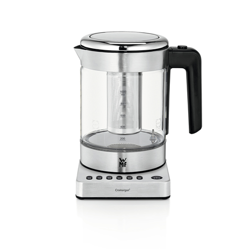 WMF KITCHENminis 04.1318.0011 elektrikann 1 l 1900 W Must, Kroom, Läbipaistev