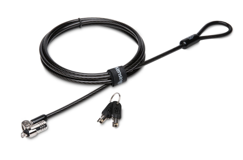 Kensington Câble de sécurité à clé MicroSaver® 2.0. Couleur du produit: Noir, Argent, Meilleures utilisations: Ordinateur 