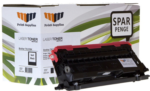 MM Black Laser Toner - Brother TN135BK - For Brother DCP / HL / MFC – image 1
