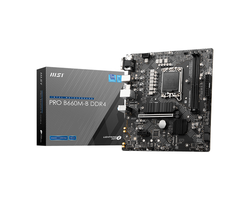 MSI PRO B660M-B DDR4 материнская плата Intel B660 LGA 1700 Микро ATX