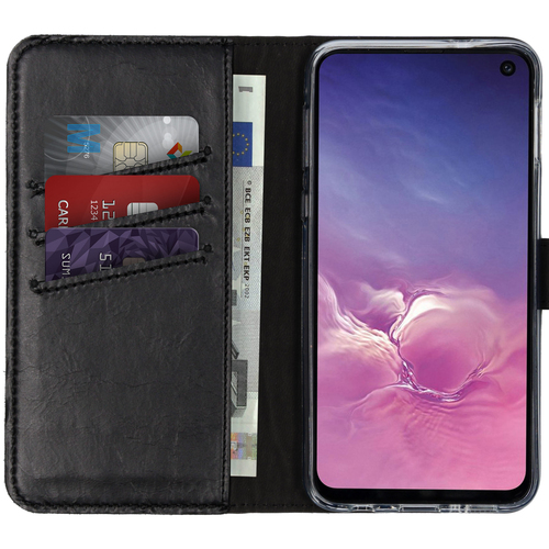 Selencia G970F31281201 чехол для мобильного телефона 14,7 cm (5.8") Флип Черный