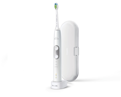 Philips HX6897/22 electric toothbrush Adult Sonic toothbrush Silver, White
