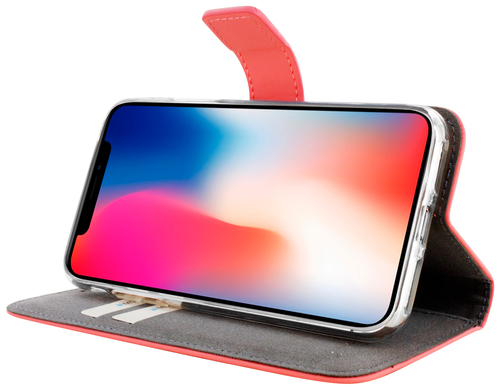 Mobiparts Premium Wallet TPU Case Apple iPhone X, iPhone XS Peach Pink – image 5