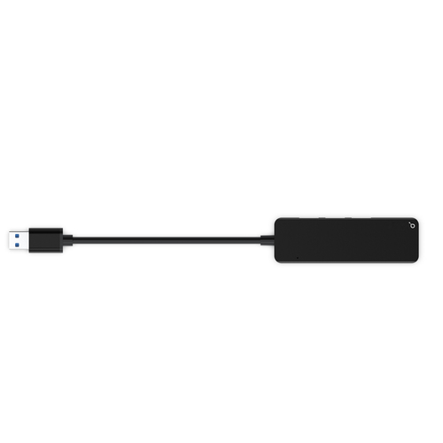 IOPLEE HAG-HC34E interface hub USB 3.2 Gen 1 (3.1 Gen 1) Type-A 5000 Mbit/s Black – image 2