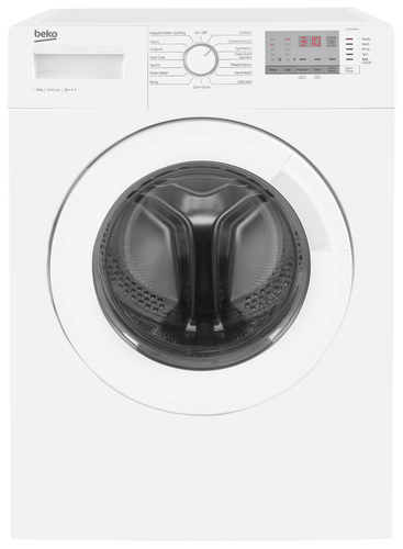 Beko WTG841B2 стиральная машина Фронтальная загрузка 8 kg 1400 RPM Белый
