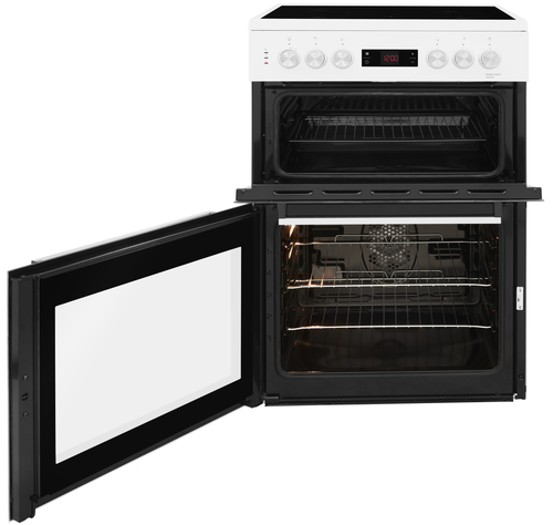 Beko XDC653W cooker Freestanding cooker Electric Ceramic hob White – image 2