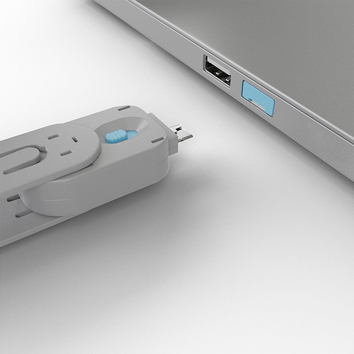 Lindy USB Type A Port Blocker Key - USB port blocker – Foto 4 von 5
