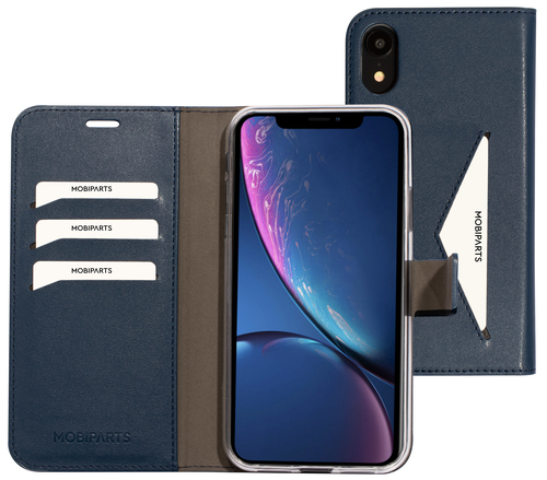 Mobiparts Classic Wallet Case Apple iPhone XR Blue