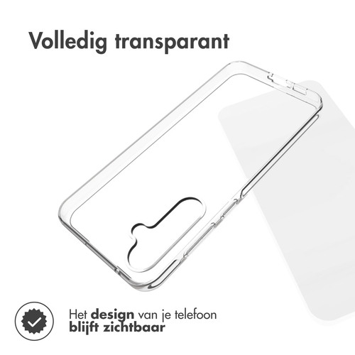 Accezz Clear Backcover Samsung Galaxy A55 - Transparant, afbeelding 2
