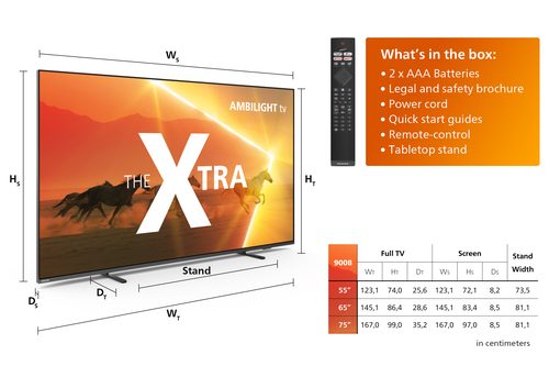 Philips 75PML9008 190.5 cm (75") 4K Ultra HD Smart TV Wi-Fi Grey – image 3