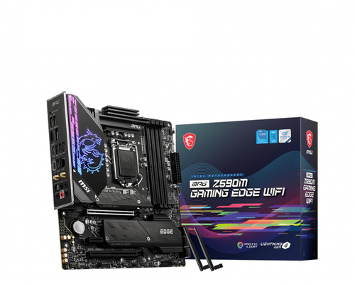 MSI MPG Z590M Gaming Edge Wifi Intel Z590 LGA 1200 (Socket H5) Микро ATX