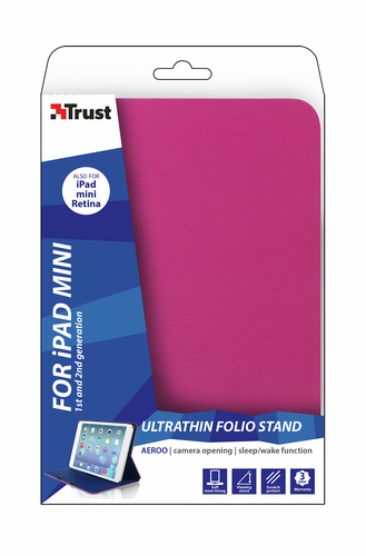 Trust Aeroo Ultrathin Folio Stand - Beschermhoes voor tablet, afbeelding 4