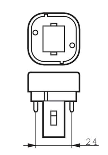Philips CorePro LED PLC 6,5 2P G24d 3000K, afbeelding 3