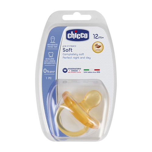 Chicco 105643908 lutt Öiseks kasutamiseks imikulutt Ortodontiline Kumm Pruun