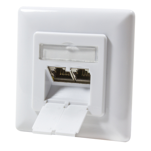 LogiLink NP0123 wandcontactdoos 2x RJ45, afbeelding 3