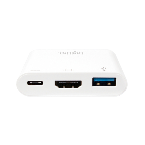Logilink Adapter USB 3.1 Type C > HDMI,Displayport 1.2 & USB, afbeelding 2