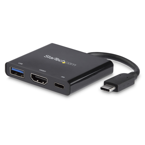 ADAPTADOR MULTIFUNCION USB C 4  HDMI CON POTENCIA Y USB A - CDP2HDUACP