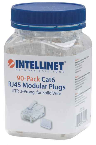  Plug RJ45 CAT 6 UTP INTELLINET 790604