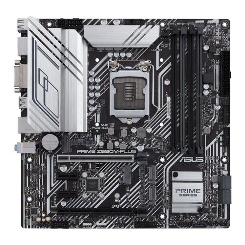 ASUS PRIME Z590M-PLUS Intel Z590 LGA 1200 (Socket H5) Микро ATX