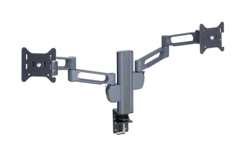 K60273WWA Kensington SmartFit Dual Monitor Arm Mount - Kit de montaje - brazo ajustable - para 2 monitores - tamaño de pantalla hasta 27 - montable en escritorio