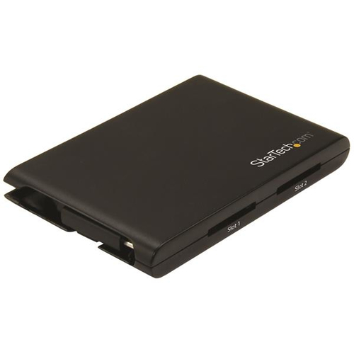 LECTOR ESCRITOR DE TARJETAS SD 2 RANURAS CON USB-C SD 4.0 UPC 0065030865869 - 2SD4FCRU3C