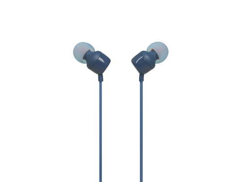 Jbl Unisex T110 Universal In-Ear Headphones w/ Remote Control & Microphone in Blue Blue One Size female - image 3