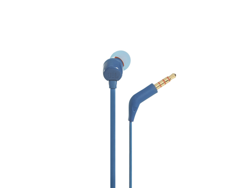 Jbl Unisex T110 Universal In-Ear Headphones w/ Remote Control & Microphone in Blue Blue One Size female - image 5