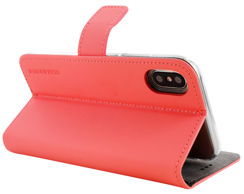 Mobiparts Premium Wallet TPU Case Apple iPhone X, iPhone XS Peach Pink – image 6