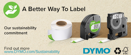 Dymo S0898150 White on Red Embossing Tape - image 6