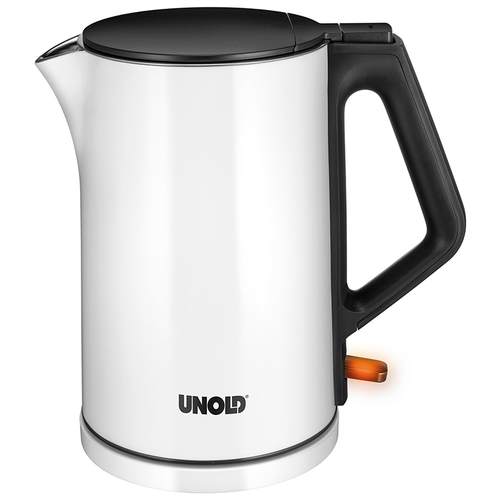 Unold 18520 elektriskās tējkanna 1,4 L 2200 W Melns, Balts