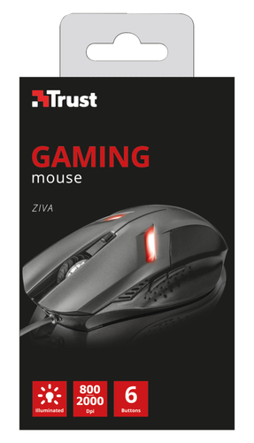 Specs Trust Ziva Gaming Mouse Right Hand Usb Type A 00 Dpi Mice