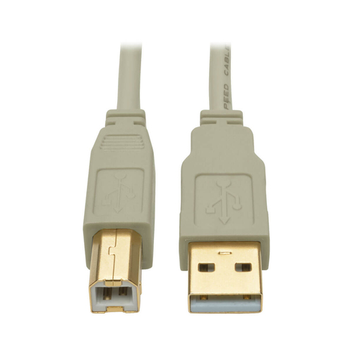 CABLE USB 2.0 A A B TRIPP LITE U022-006-BE CABLE USB 2.0 A A B (M/M), BEIGE, 1.83 M [6 PIES] HASTA 25 AñOS DE GARANTIA. - U022-006-BE