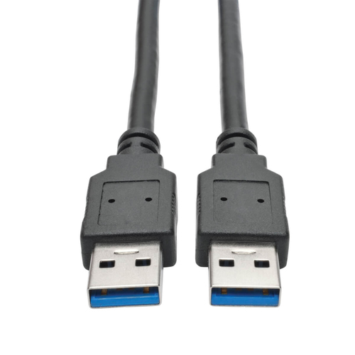 CABLE USB 3 0 SUPERSPEED A A  M M NEGRO 0 91 M 3 PIES - U320-003-BK